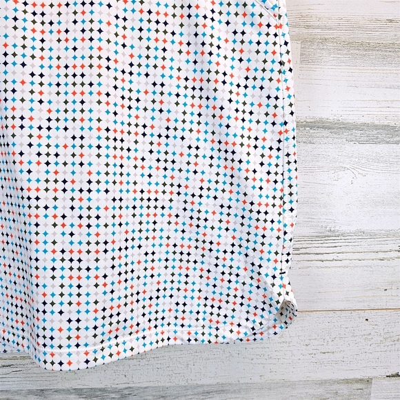 Peter Millar Alice Petal Hem Golf Skirt XS Geometric Print UPF 50 Active Skort - Picture 10 of 15